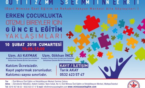 Tarık Akay, İstanbul Maltepe Özel Mimoza Özel Eğitim ve Rehabilitasyon Merkezi’nde